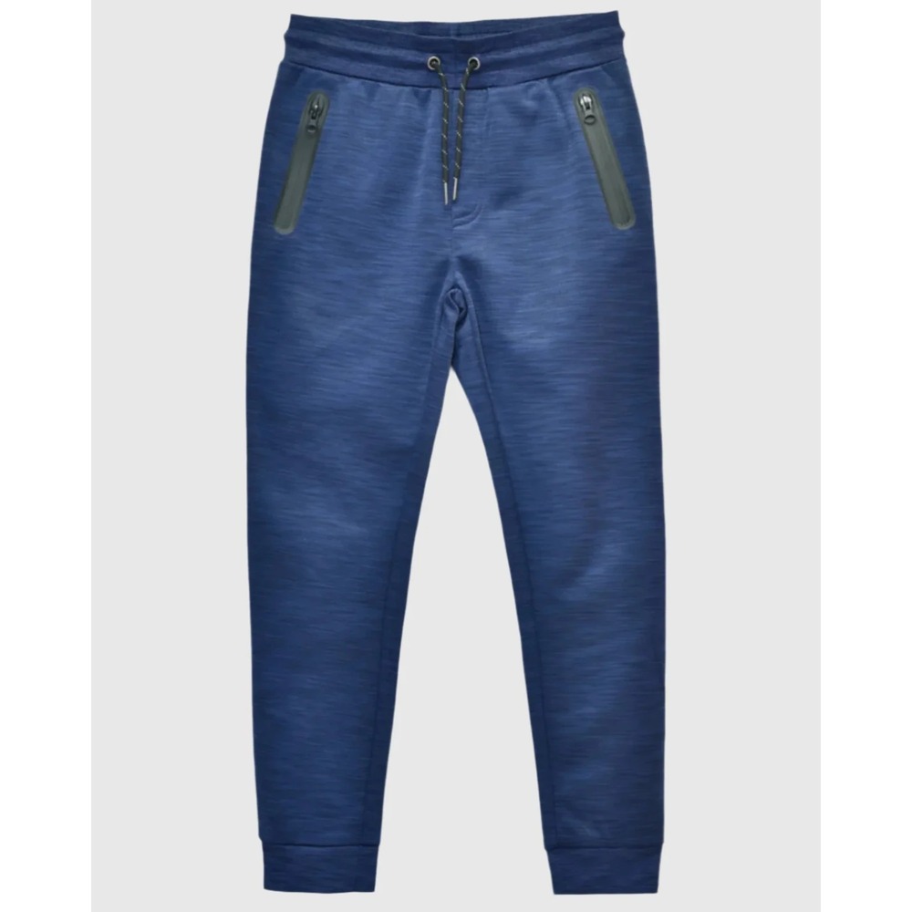 Ring‎ of Fire Big Boys Cool Textured Heat Seal Joggers Navy Blue Size M NWT